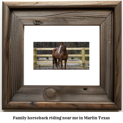 family horseback riding near me in Marlin, Texas